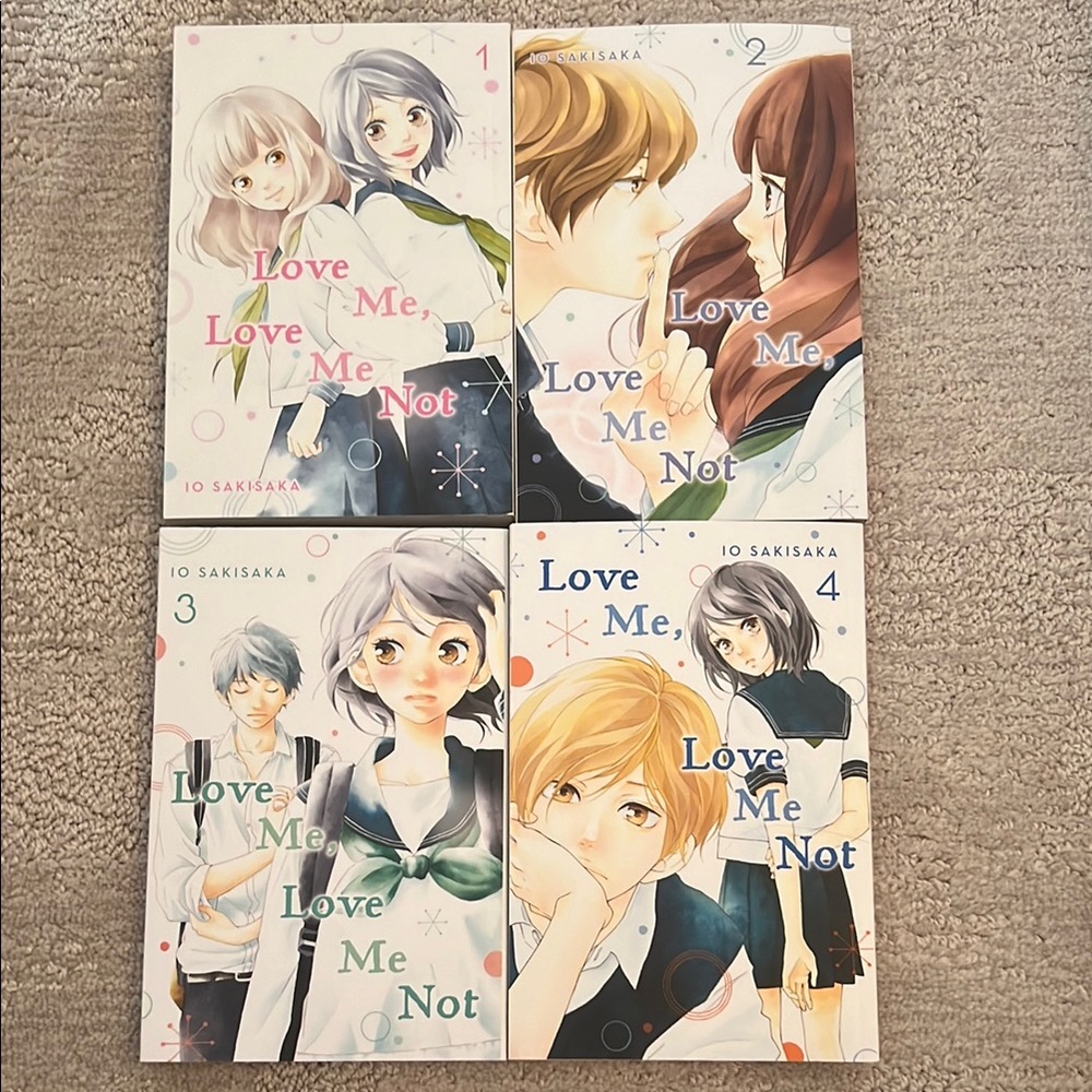 Love Me, Love Me Not Manga Set Volumes 1-4